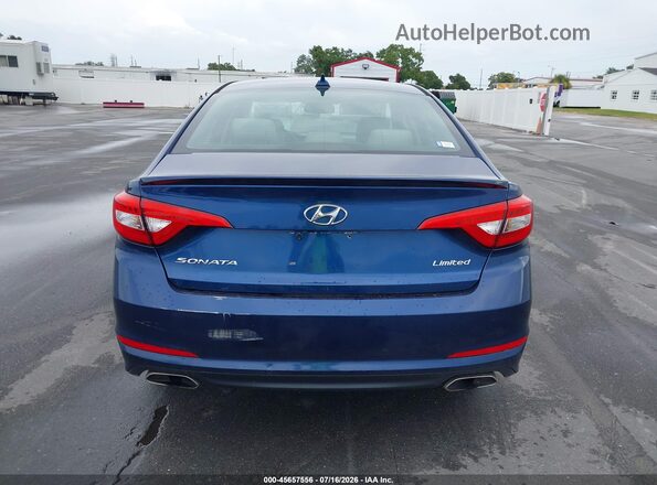 5NPE34AF4GH426634 2016 HYUNDAI SONATA Blue 