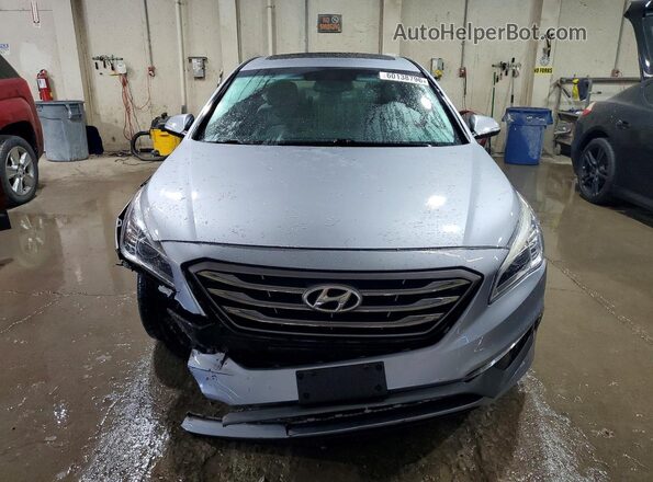 5NPE34AF4HH445301 2017 HYUNDAI SONATA Silver წინა ხედი