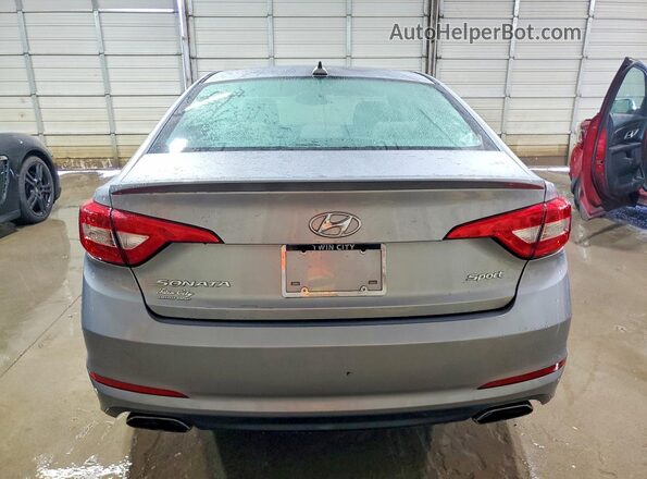 5NPE34AF4HH445301 2017 HYUNDAI SONATA Silver უკანა ხედი