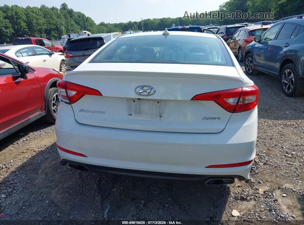 5NPE34AF4HH451485 2017 HYUNDAI SONATA White 