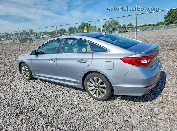 5NPE34AF4HH558424 2017 HYUNDAI SONATA Silver უკანა მარცხენა