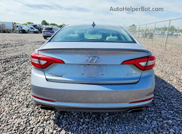 5NPE34AF4HH558424 2017 HYUNDAI SONATA Silver უკანა ხედი