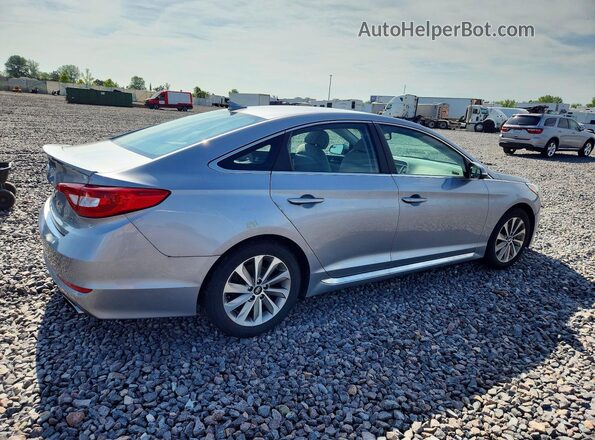 5NPE34AF4HH558424 2017 HYUNDAI SONATA Silver უკანა მარჯვენა