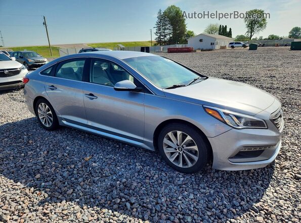 5NPE34AF4HH558424 2017 HYUNDAI SONATA Silver წინა მარჯვენა
