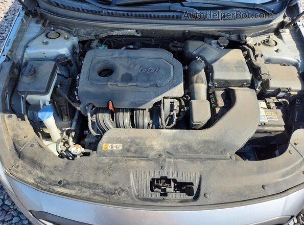 5NPE34AF4HH558424 2017 HYUNDAI SONATA Silver უკანა სალონის ხედი