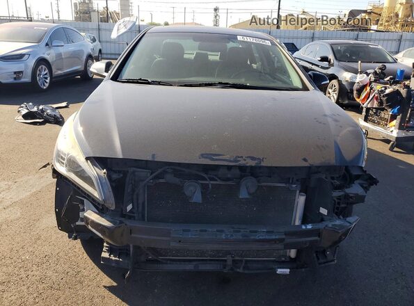 5NPE34AF4HH573182 2017 HYUNDAI SONATA Black Вид спереду