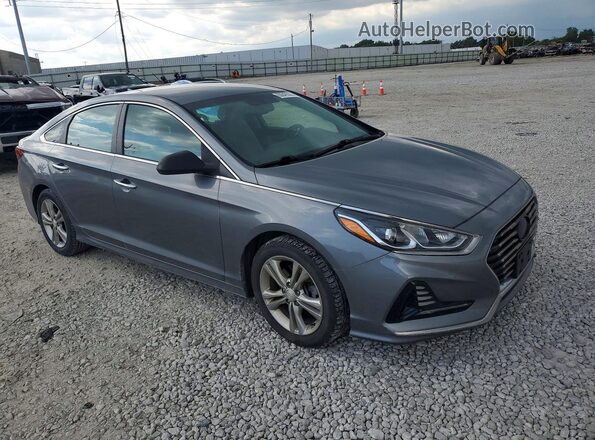 5NPE34AF4JH631023 2016 HYUNDAI SONATA Gray Przód prawy