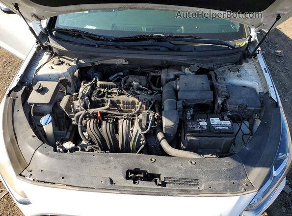 5NPE34AF4JH646864 2018 HYUNDAI SONATA White Вид задньої частини салону