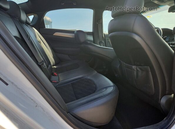 5NPE34AF4JH646864 2018 HYUNDAI SONATA White Вид задніх сидінь