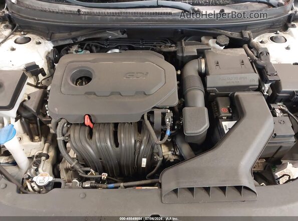 5NPE34AF4JH647531 2018 HYUNDAI SONATA Белый Вид сзади