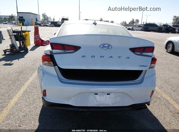 5NPE34AF4JH648999 2018 HYUNDAI SONATA White 