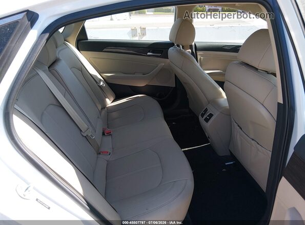 5NPE34AF4JH648999 2018 HYUNDAI SONATA White Вид наклейки з VIN-кодом