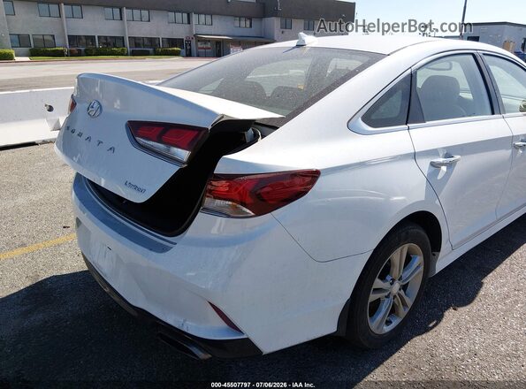 5NPE34AF4JH648999 2018 HYUNDAI SONATA White 
