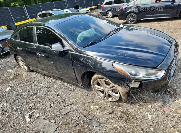 5NPE34AF4JH650798 2018 HYUNDAI SONATA Black წინა მარჯვენა