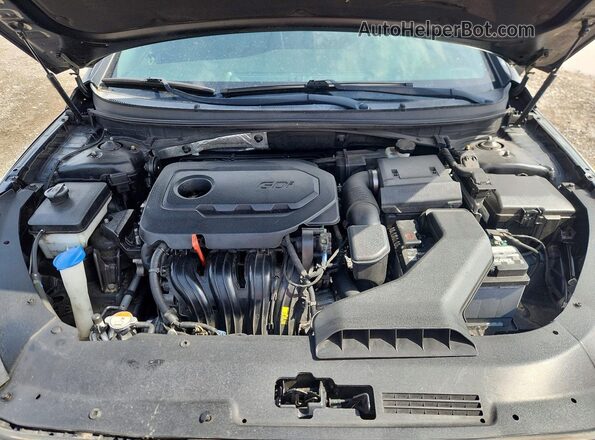 5NPE34AF4JH701104 2018 HYUNDAI SONATA Black Vista interior trasera