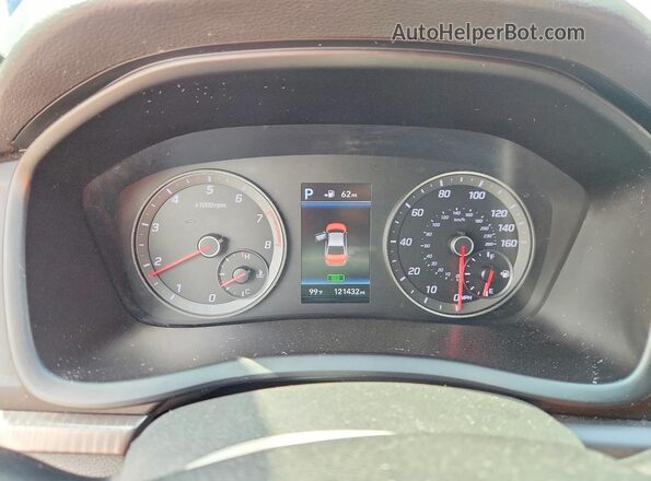 5NPE34AF4JH701104 2018 HYUNDAI SONATA Black Vista del cuadro de instrumentos
