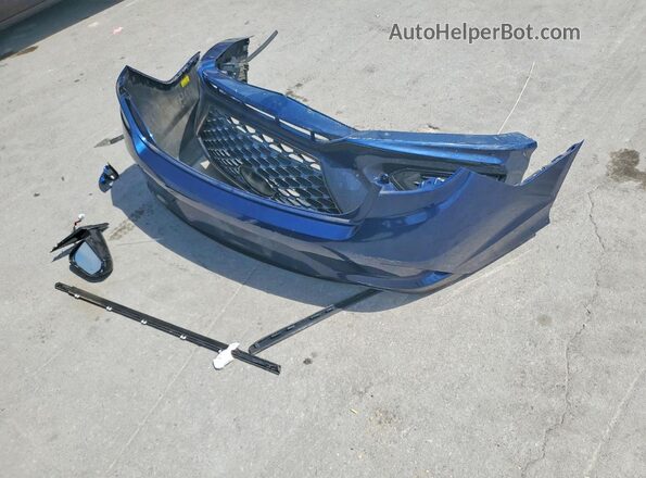 5NPE34AF4JH716329 2018 HYUNDAI SONATA Blue Вид підкапотного простору
