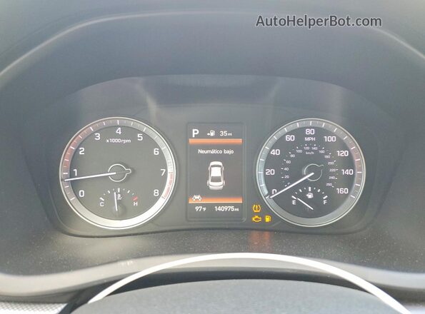 5NPE34AF4KH733665 2019 HYUNDAI SONATA Black Vista del cuadro de instrumentos