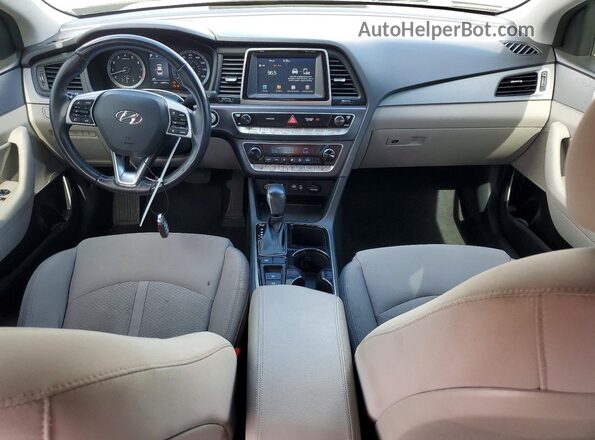 5NPE34AF4KH733665 2019 HYUNDAI SONATA Black Vista del salpicadero