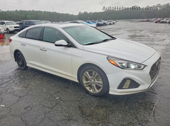 5NPE34AF4KH746724 2019 HYUNDAI SONATA White Առջևի աջ