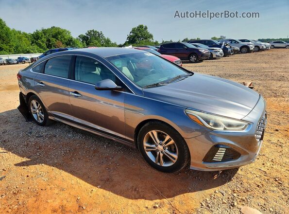 5NPE34AF4KH753415 2019 HYUNDAI SONATA Gray წინა მარჯვენა