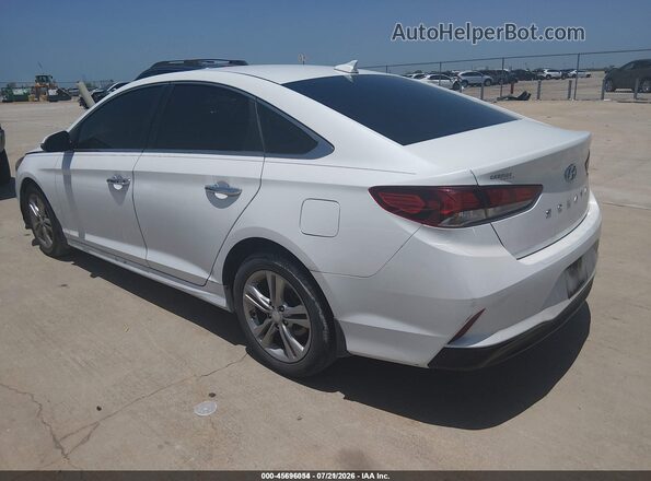 5NPE34AF4KH790691 2019 HYUNDAI SONATA White Tył lewy