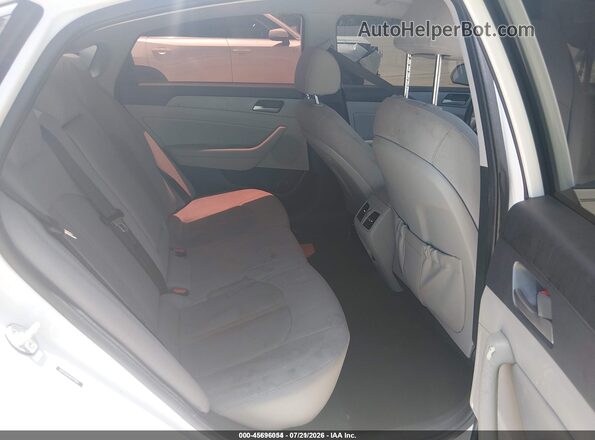 5NPE34AF4KH790691 2019 HYUNDAI SONATA White Widok naklejki z numerem VIN