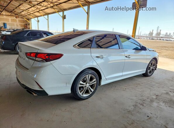 5NPE34AF4KH820207 2019 HYUNDAI SONATA White Trasero derecho
