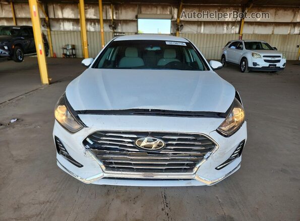 5NPE34AF4KH820207 2019 HYUNDAI SONATA White Vista frontal