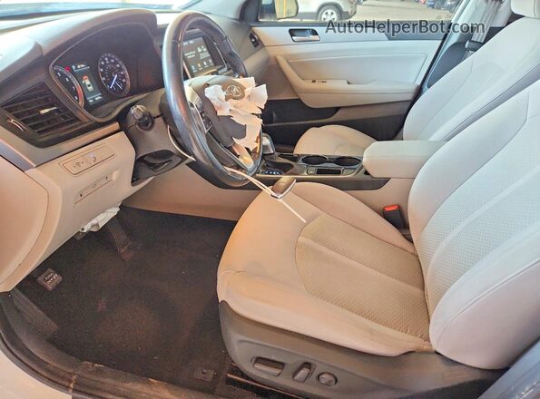 5NPE34AF4KH820207 2019 HYUNDAI SONATA White Vista interior delantera