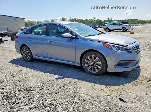 5NPE34AF5GH261287 2016 HYUNDAI SONATA Silver წინა მარჯვენა