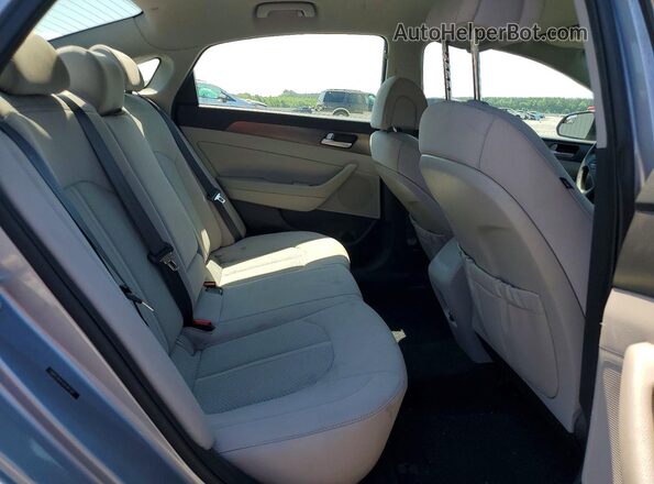 5NPE34AF5GH261287 2016 HYUNDAI SONATA Silver უკანა სავარძლების ხედი