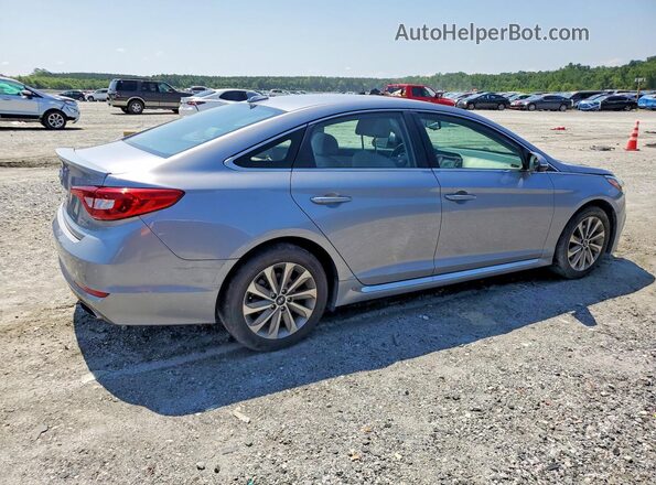 5NPE34AF5GH261287 2016 HYUNDAI SONATA Silver უკანა მარჯვენა