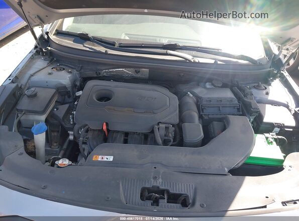 5NPE34AF5GH263797 2016 HYUNDAI SONATA Silver Вид ззаду
