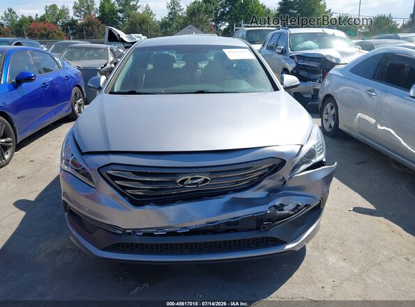 5NPE34AF5GH263797 2016 HYUNDAI SONATA Silver Вид щитка приладів
