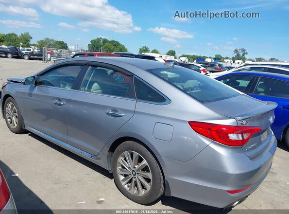 5NPE34AF5GH263797 2016 HYUNDAI SONATA Silver Панорамний вид салону 360°