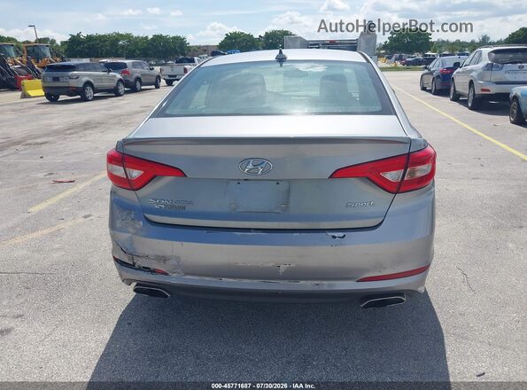 5NPE34AF5GH289297 2016 HYUNDAI SONATA Gray Vista frontal