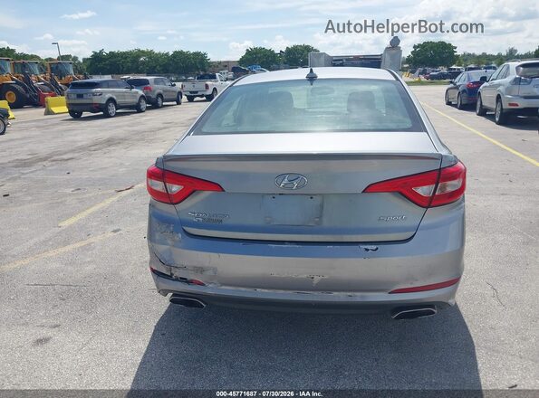 5NPE34AF5GH289297 2016 HYUNDAI SONATA Gray 