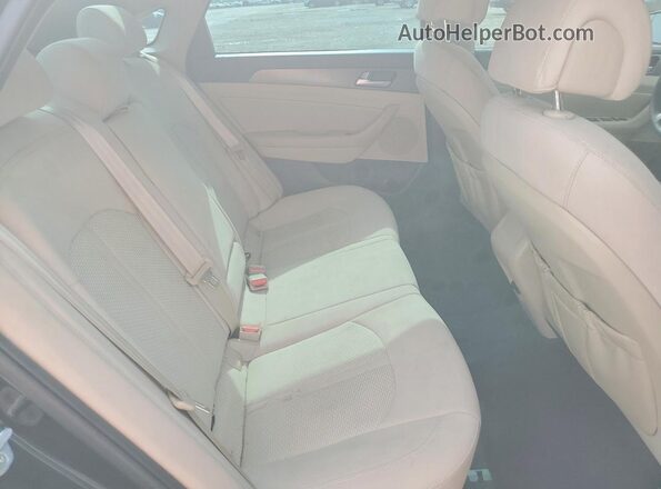 5NPE34AF5GH333850 2016 HYUNDAI SONATA Черный Вид задних сидений