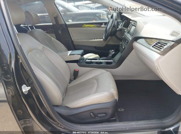 5NPE34AF5GH334125 2016 HYUNDAI SONATA Black Vista interior delantera