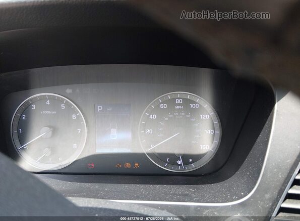 5NPE34AF5GH334125 2016 HYUNDAI SONATA Black Vista de los asientos traseros