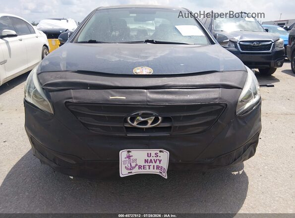 5NPE34AF5GH334125 2016 HYUNDAI SONATA Black Vista interior trasera
