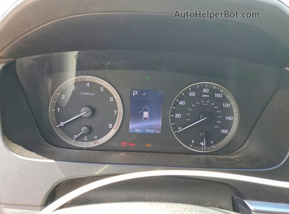 5NPE34AF5GH392512 2016 HYUNDAI SONATA White Սարքավորումների վահանակի տեսք