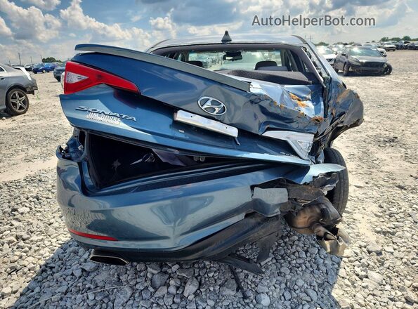 5NPE34AF5GH418932 2016 HYUNDAI SONATA Blue Vista trasera