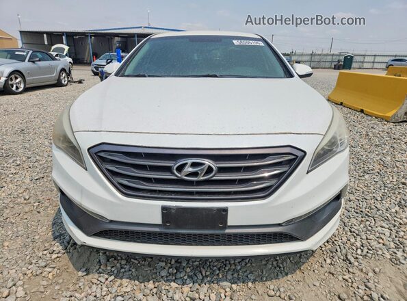 5NPE34AF5GH436525 2016 HYUNDAI SONATA White Widok z przodu