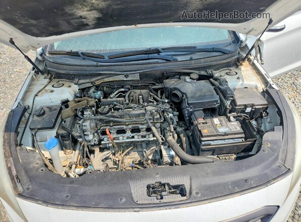 5NPE34AF5GH436525 2016 HYUNDAI SONATA White Widok wnętrza z tyłu