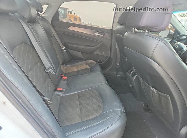 5NPE34AF5GH436525 2016 HYUNDAI SONATA White Widok tylnych siedzeń
