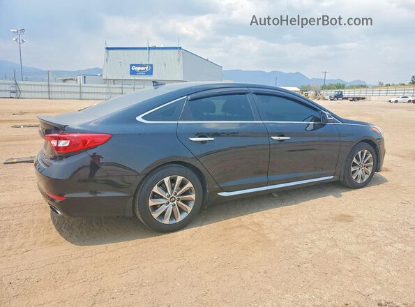 5NPE34AF5HH442441 2017 HYUNDAI SONATA Black Rear right