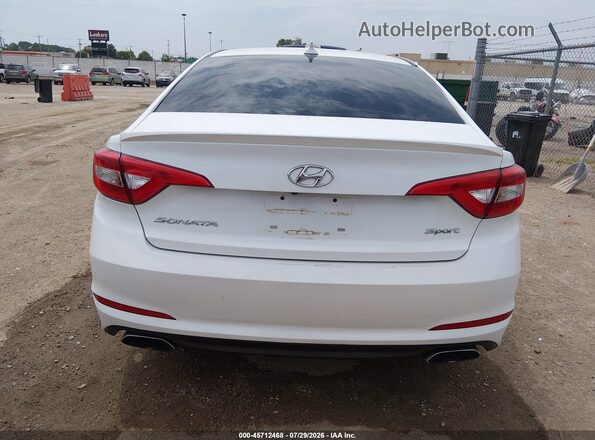 5NPE34AF5HH445601 2017 HYUNDAI SONATA White 