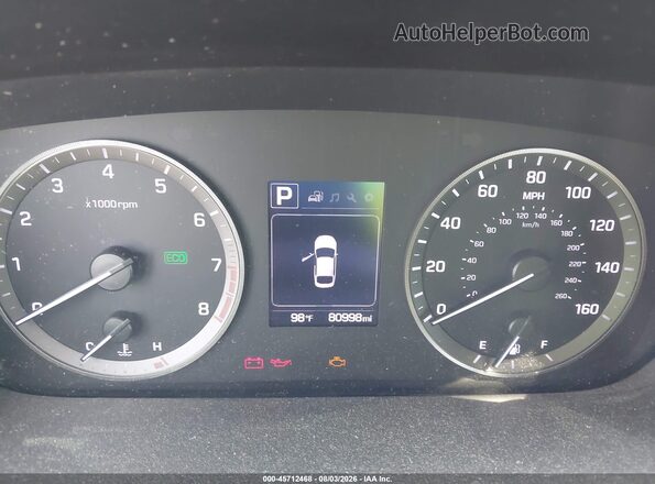 5NPE34AF5HH445601 2017 HYUNDAI SONATA White Вид задніх сидінь